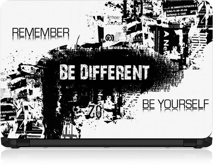 Flipkart SmartBuy Be Different FSBSP026 Vinyl Laptop Decal 15.6