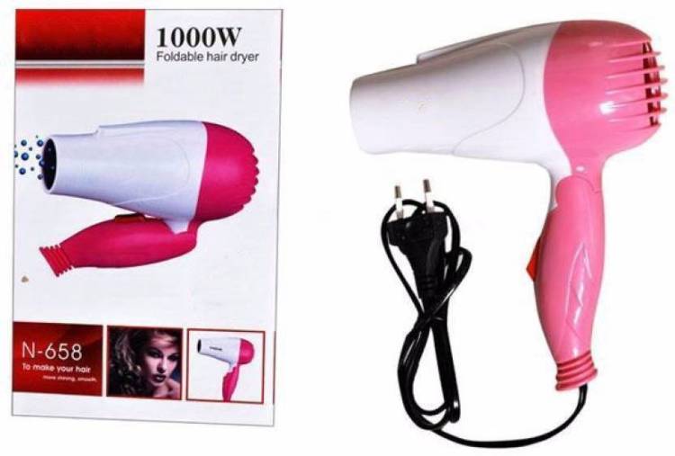 GLOWISH N-658 FOLDABLE PREMIUM QUALITY PROFESSIONAL Hair Dryer Price in India
