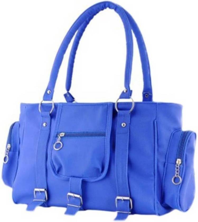 Women Blue Hand-held Bag Price in India