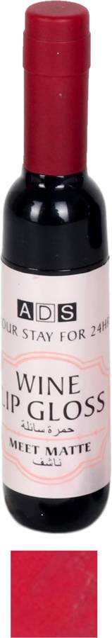 ads Waterproof liquid lip gloss set of 1 Price in India