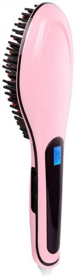 Onshoppy Ceramic Hair Straightener Brush with Temperature Control Hair Styling Fast Hair Straightener HQT-906 Hair Straightener Price in India