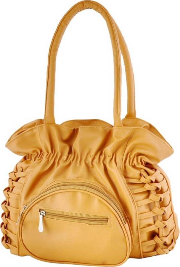 Women Beige Hand-held Bag - Extra Spacious Price in India