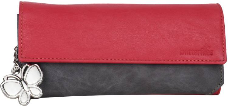 Casual Red, Grey  Clutch Price in India
