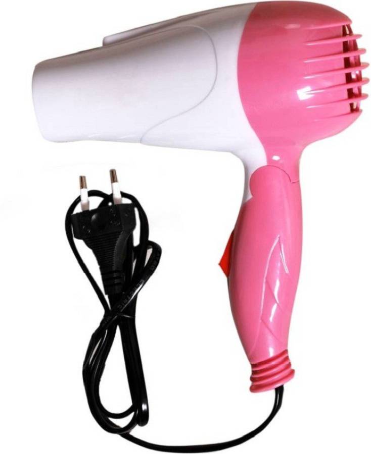 krishtal trading N-658 Silky AND Shine 1000 w Hot and cold Foldable Hair Dryer (Multicolor) Hair Dryer Price in India