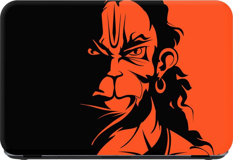 Flipkart SmartBuy Jai Hanuman Premium LG Vinyl (matte) Laptop Decal 15.6