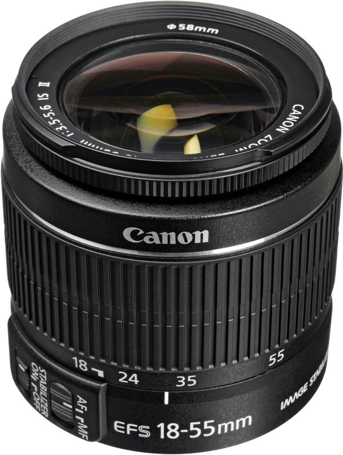canon EF-S 18-55mm f/3.5-5.6 IS II Lens