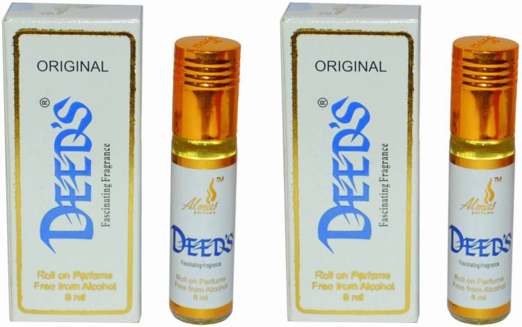 Almas DEEDS ( PACK OF 2) pocket Perfume  -  16 ml