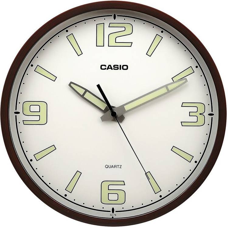 Casio Analog 43 cm X 30.5 cm Wall Clock