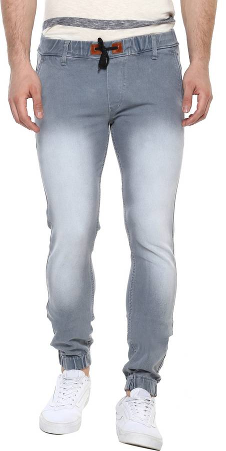 Jogger Fit Men Grey Jeans