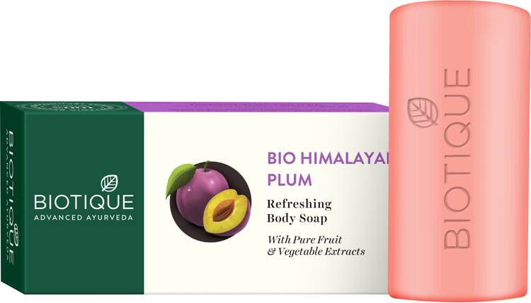 BIOTIQUE BIO HIMALAYAN PLUM Refreshing Body Soap