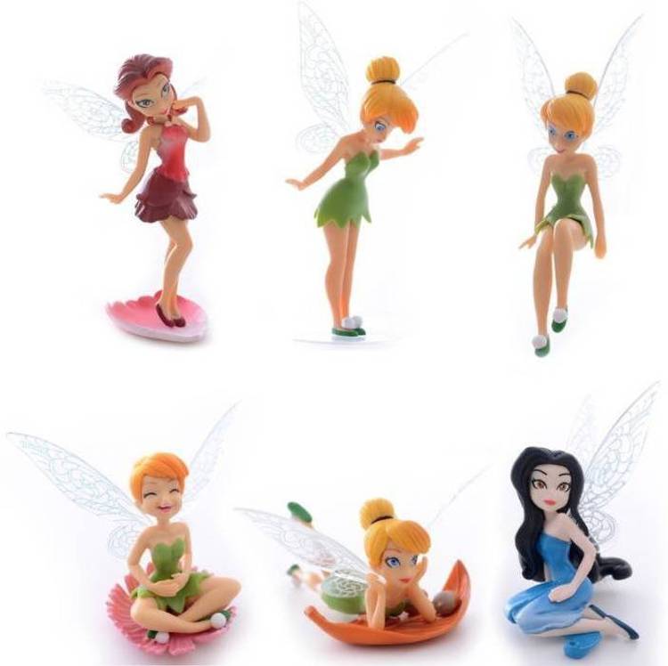 P s retail Tinker Bell Cartoon Fairy Princess Doll Action Figures Toy