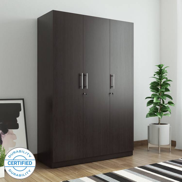 Spacewood Optima Engineered Wood 3 Door Wardrobe