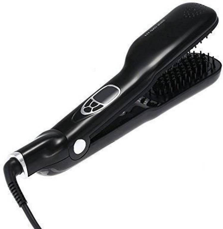 Maison & Cuisine Steam hair brush Straightner Professional Steam 3D Comb Hair Straightener Brush with LCD Display(278-28) 278-28 Hair Straightener Price in India