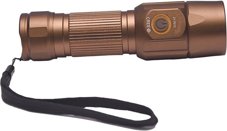 GOR Sun 500M CREE LED Rechargeable Flashlight 5.5 Inch Torch