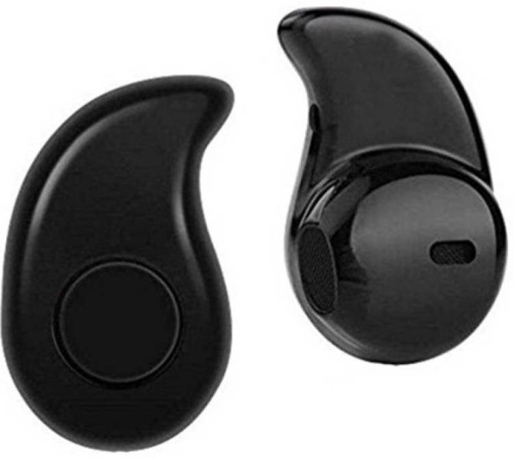 KINMOI Bluetooth Wireless mini bt Original earphones Headset with Mic ,In the ear (Black) 06 Smart Headphones