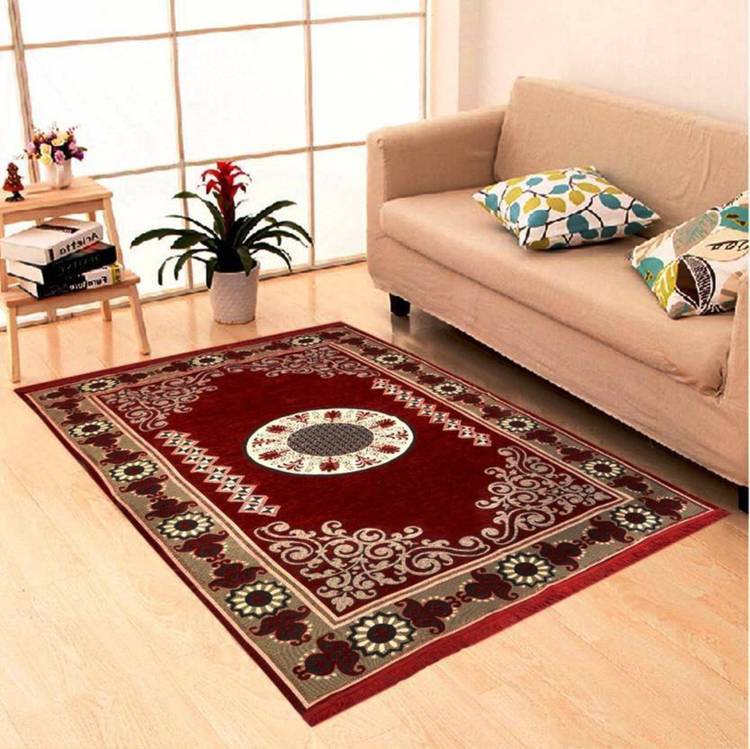 FRC DECOR Multicolor Cotton Carpet