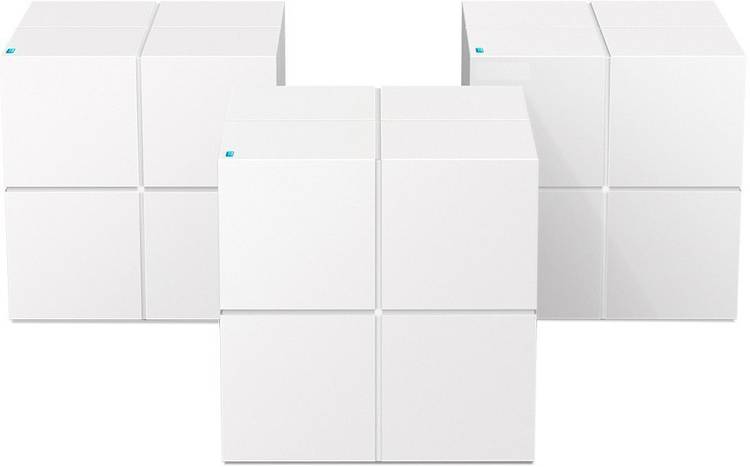 TENDA MW6 (3-Pack) Whole Home Mesh Router WiFi Plug and Play 1200 Mbps Mesh Router