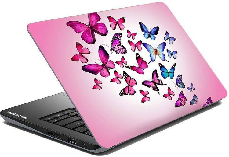 Paper Plane Design HD Designer Laptop Skin Cover | Skin Stickers For Apple| Lenovo | Dell | HP | Toshiba | Acer | Asus |LG | Sony | Samsung | MSI | Fit For All Models from 10 inch to 15.6 inches | Give A Good Theme To You Laptop | Best Quality | Easy to 