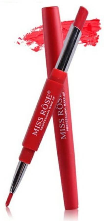 MISS ROSE Missrose 2 in 1 lip liner and lipstick - 08 Flame Price in India