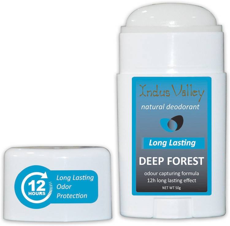 Indus Valley Paraben Free Long Lasting Deep Forest Deodorant Stick Deodorant Stick  -  For Men & Women