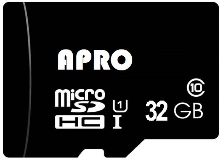 Apro Ultra Xdisk 32 GB MicroSDHC Class 10 20 MB/s  Memory Card