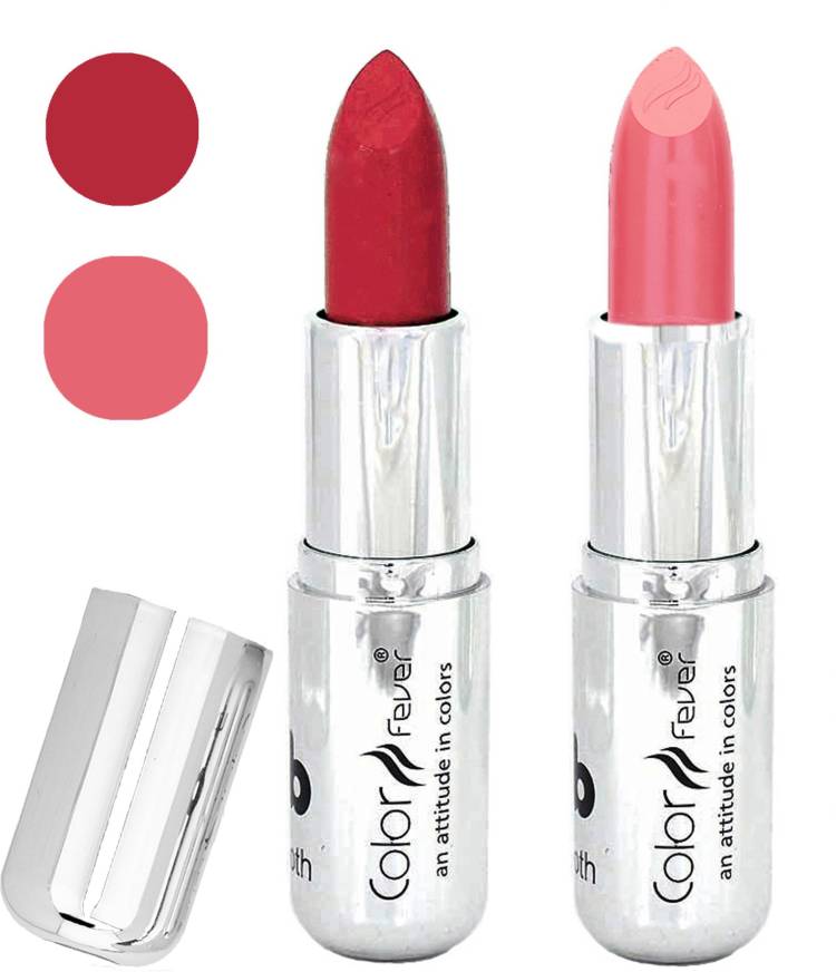 Color Fever Long last soft shine lipstick A185 Price in India