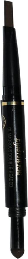 Cameleon Waterproof Glamorous Double- Headed Eyebrow Pen (Brown) 5 g Price in India