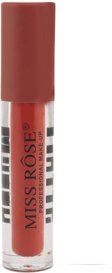 MISS ROSE Moisturizer Smooth Lip Gloss Matte Lipstick Makeup Lipgloss Sexy Colors Liquid Lipstick Rose Red Price in India