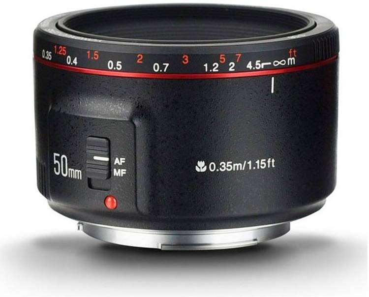 Yongnuo YN 50mm f/1.8 II for Canon EF Lens