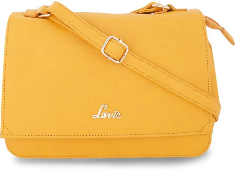 - Anushka collection Women Yellow Satchel