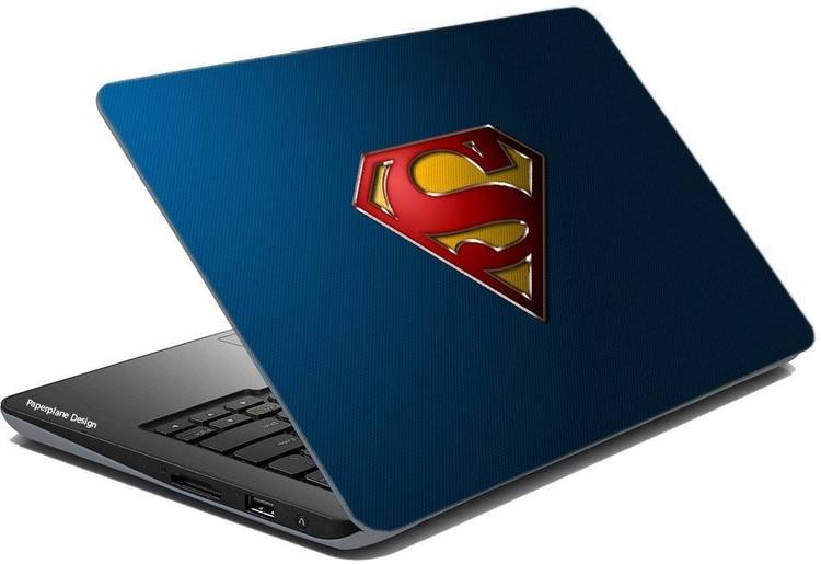 Paper Plane Design Laptop Skin || Fits for all models (Up to 15.6 inches) Design-013 PVC (Polyvinyl Chloride) Laptop Decal 15.6