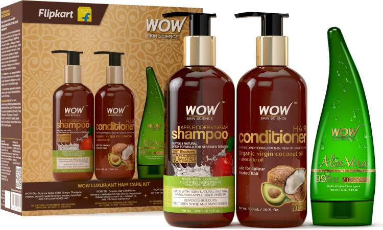 Wow Skin Science Luxuriant Hair Care Kit