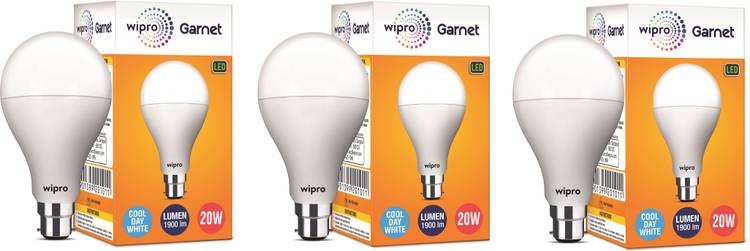 WIPRO 20 W Globe B22 LED Bulb