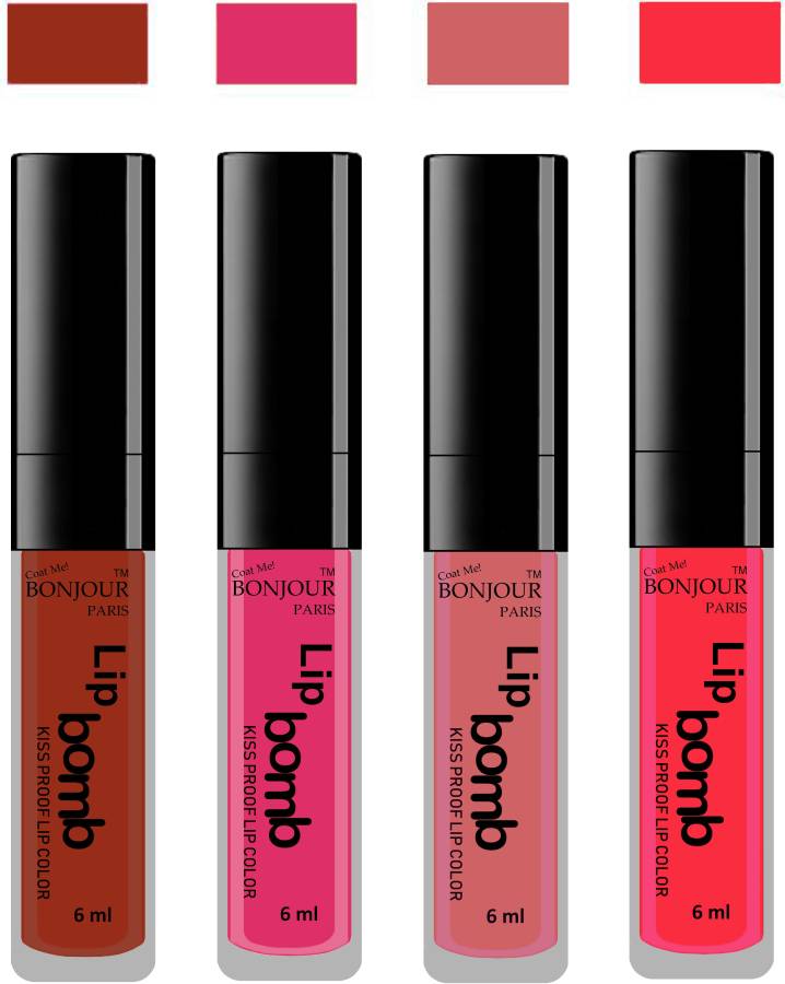 BONJOUR PARIS Matte Lipstick Price in India