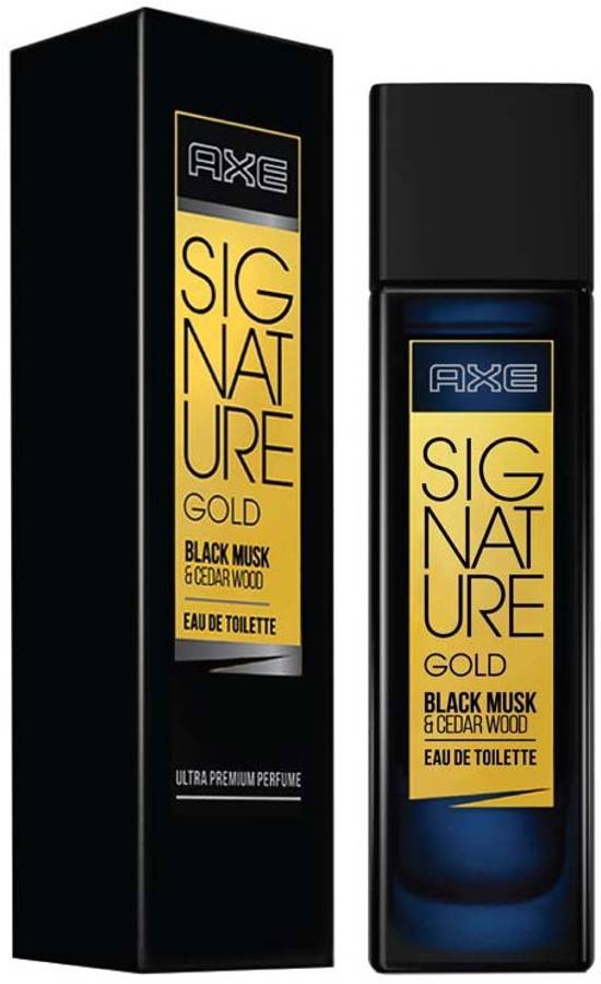 AXE Signature Gold Black Musk & Cedar Wood Perfume Eau de Toilette  -  80 ml