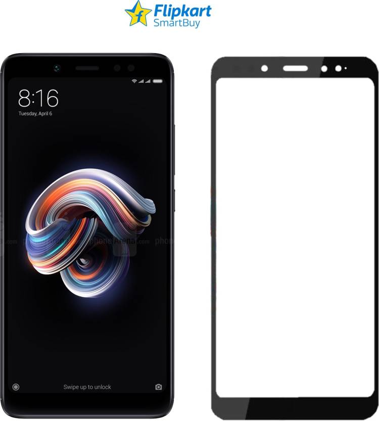 Flipkart SmartBuy Edge To Edge Tempered Glass for Mi Redmi Note 5 Pro