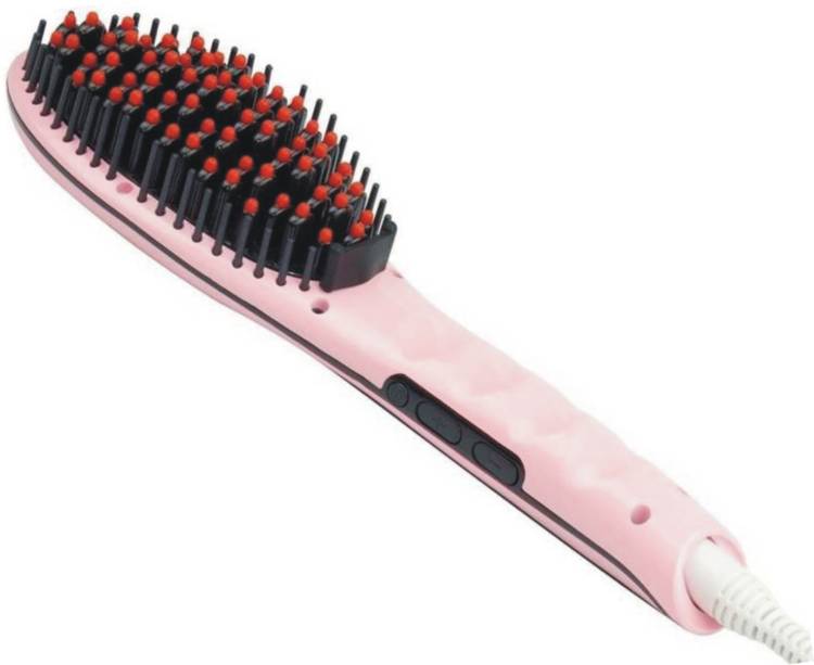 GLOWISH hair straightener brush Hair Care Styling hair straightener Comb Auto Massager Straightening Irons SimplyFast Hair iron GHT 609 Hair Straightener Price in India