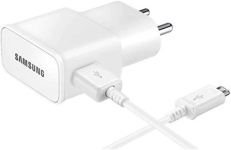 Samsung TA20IW Fast 1 A Mobile Charger with Detachable Cable