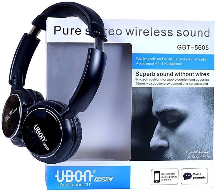 Ubon GTB 5605 Multifunctional Smart Headphones Price in India