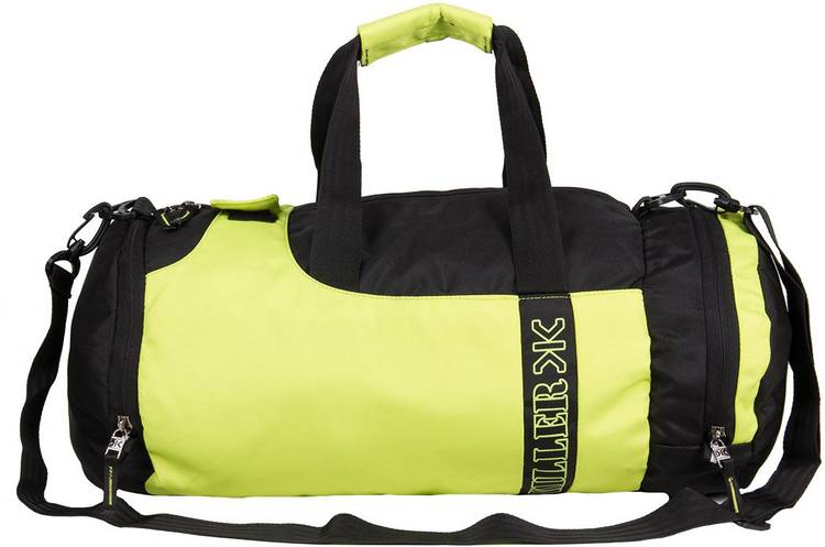 Killer (Expandable) L Designer Gym Bag - Parrot Green Gym Bag