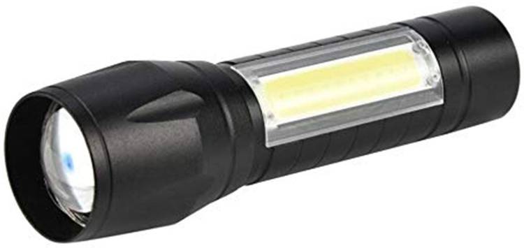 felcon Rechargeable Flashlight,One of the Smallest and Lightest 35000LM External Flashlight Mini 3500LM Zoomable Q5 LED Flashlight Torch Super Bright Light Lamp Torch