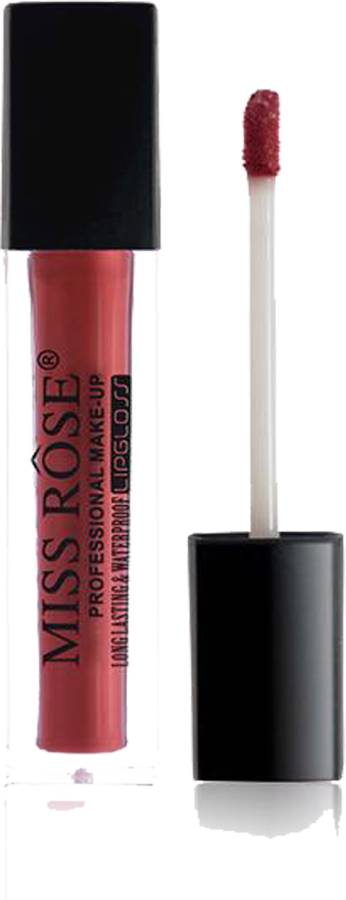 MISS ROSE MATTE WATER PROOF LONG LASTING RED COLOR LIP GLOSS 3 ML 11 Price in India