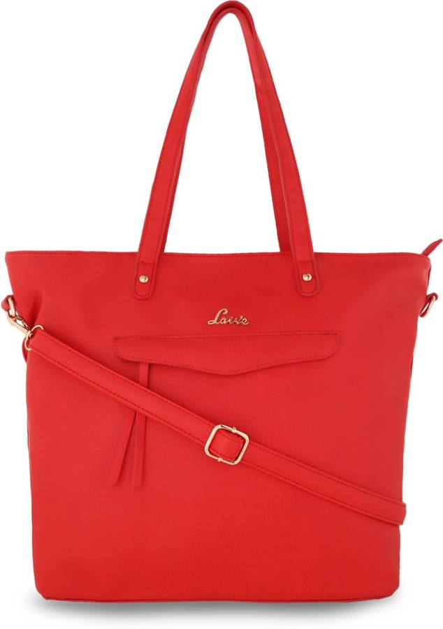 - Anushka collection Women Red Tote