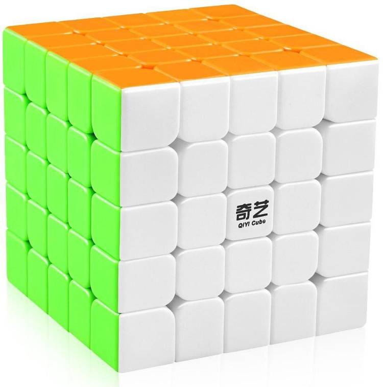 ADICHAI Multi Coloured World Famous QiYi Qiyuan 5 by 5 Cube, 5X5 Cube