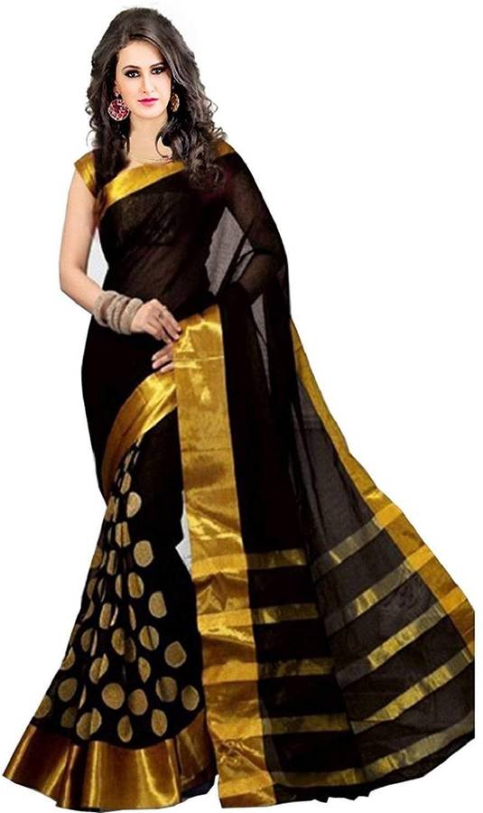 Woven Fashion Cotton Silk Saree