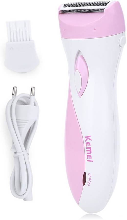 Kemei Ladies Cordless Rechargeable  Shaver For Women