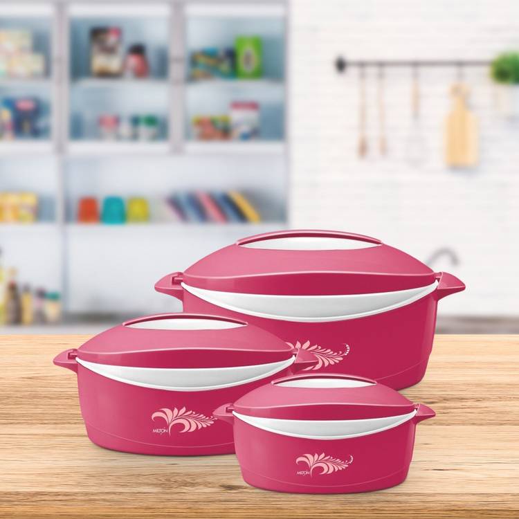 Milton Delight Pack of 3 Thermoware Casserole Set