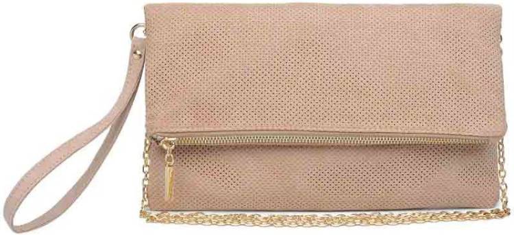 Casual Beige  Clutch Price in India