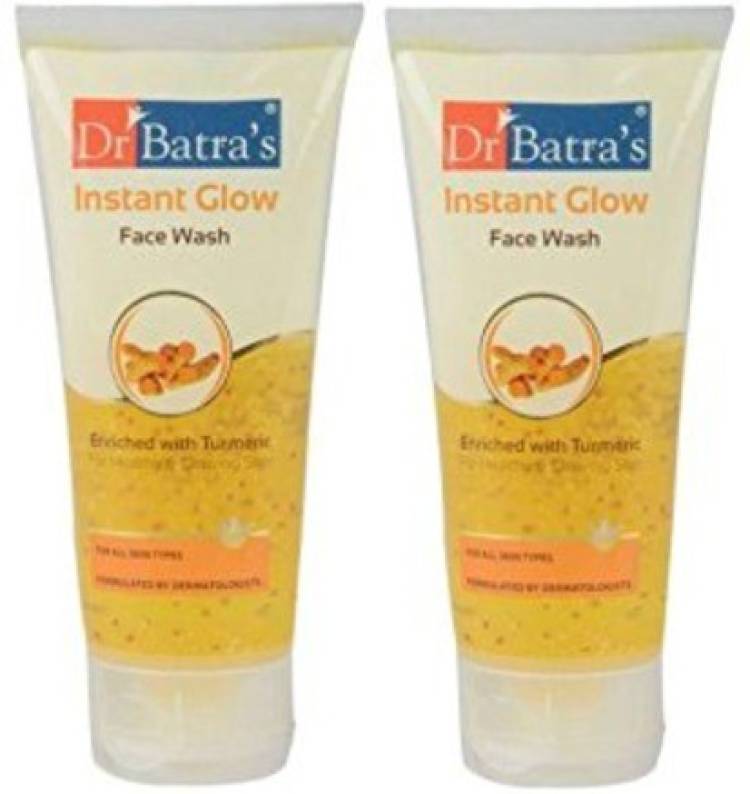 Dr. Batra's Instant Glow -100gm(Pack of 2) Face Wash Price in India