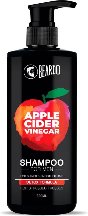 Beardo Apple cider vinegar shampoo for men for shiner and smoother hair Men